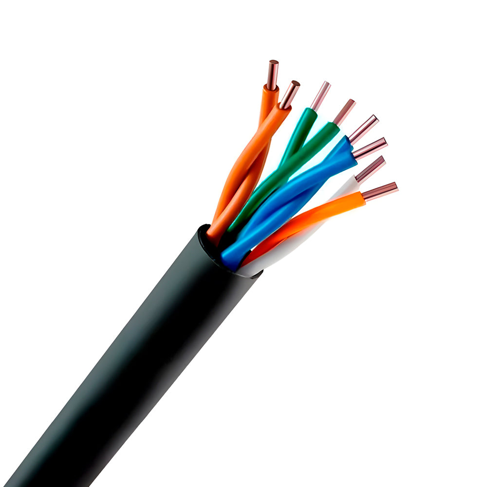 Bobina Cabo de Rede 1.000 Metros, Lan Expert Turbo Link, CAT5e, UTP,  100% Cobre - Preto