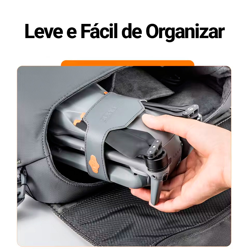 Protetor e Trave de Hélices, Para DJI AIR 3s / AIR 3, Acessório de Fixação, Cinza
