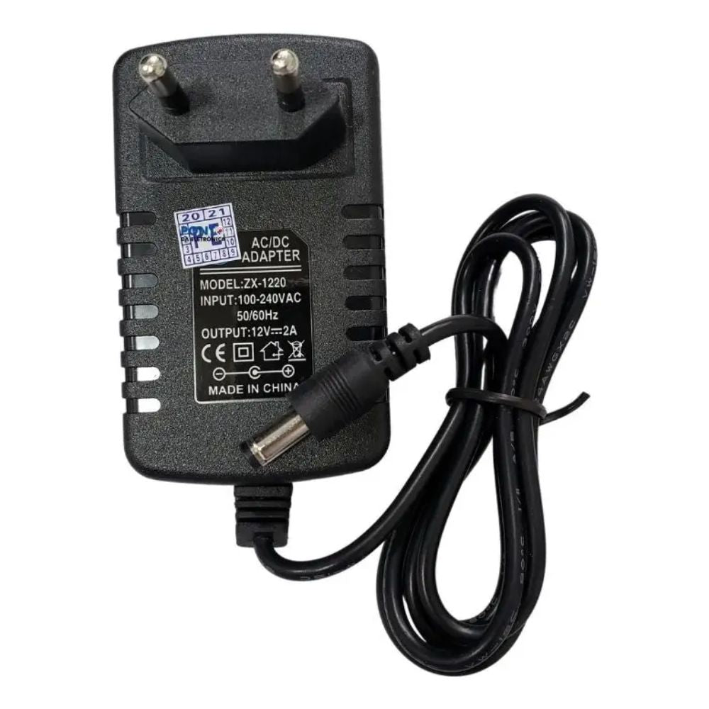 Adaptador Fonte De Energia 12v 3a, Aoweixun Fonte de Alimentação Aoweixun 12V 3A Adaptador de Energia Bivolt para CFTV,