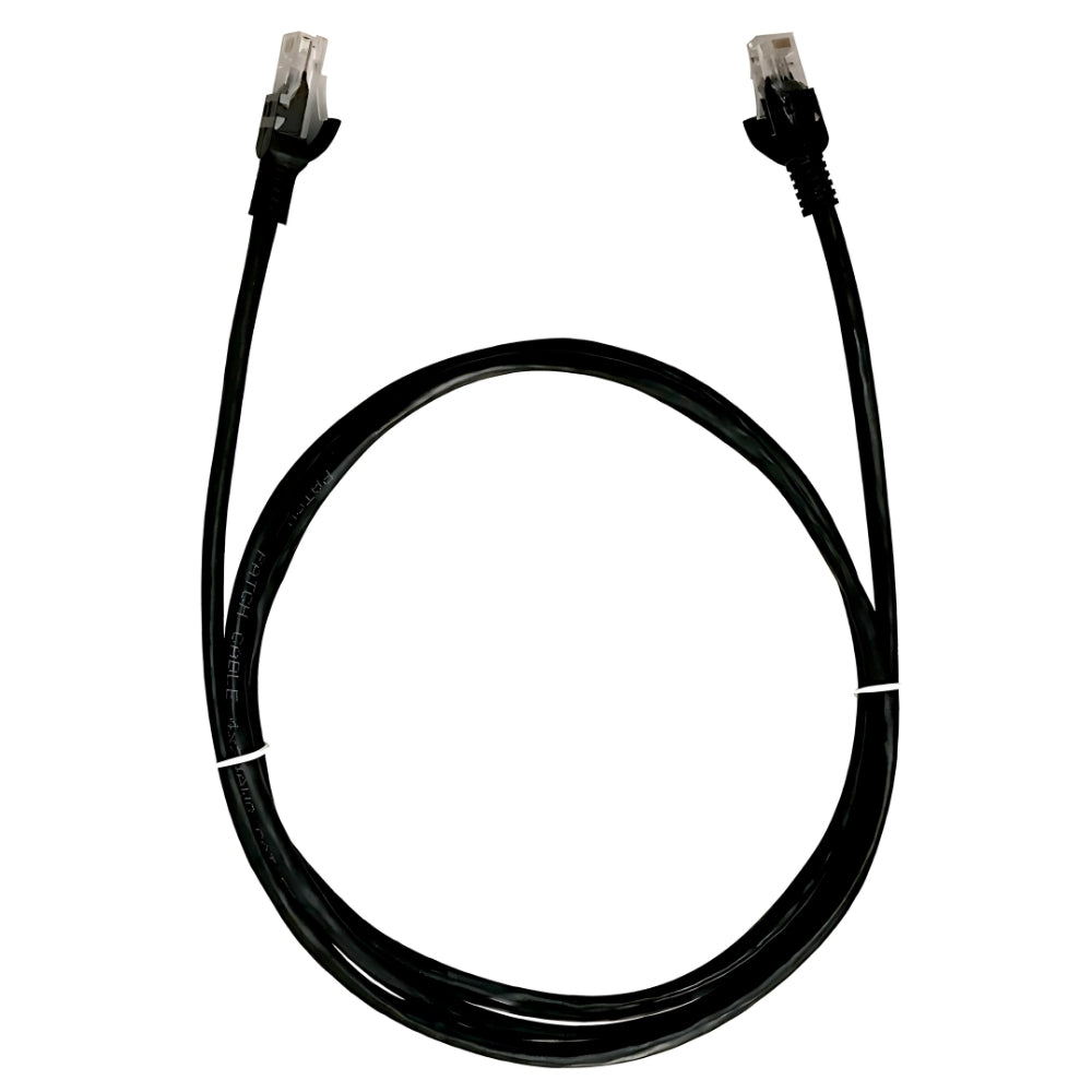 Cabo de Rede Cat.6, PC-ETH6U50, 5 Metros, Patch Cord, PlusCable - Preto