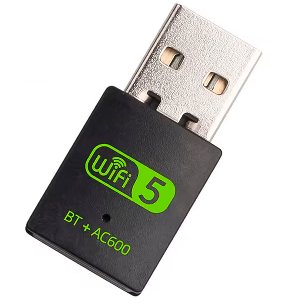 Adaptador Wi-Fi USB 2.0, Dual Band, Bluetooth 4.2, Fenvi - BT+AC600