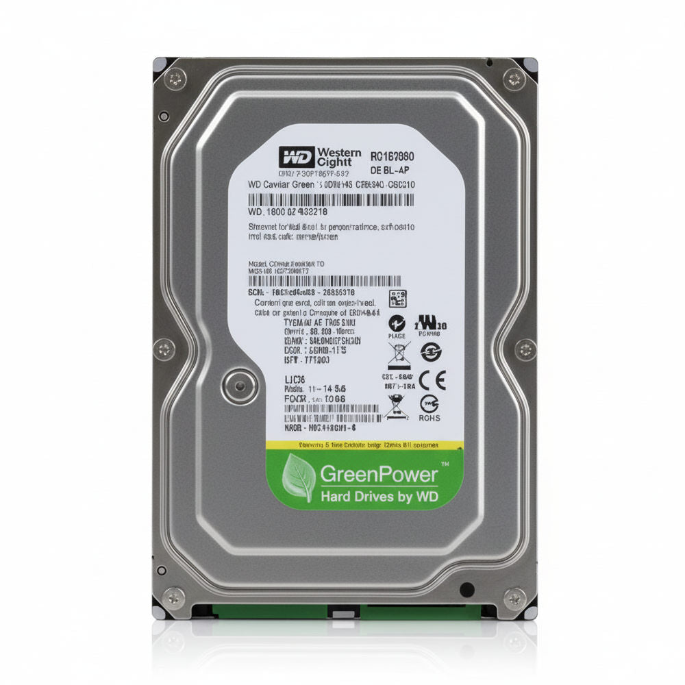 HD Interno Western Digital WD10EURX 1 TB SATA III 6 Gb/s 64 MB Cache 3,5", 720RPM, Cachê 64MB