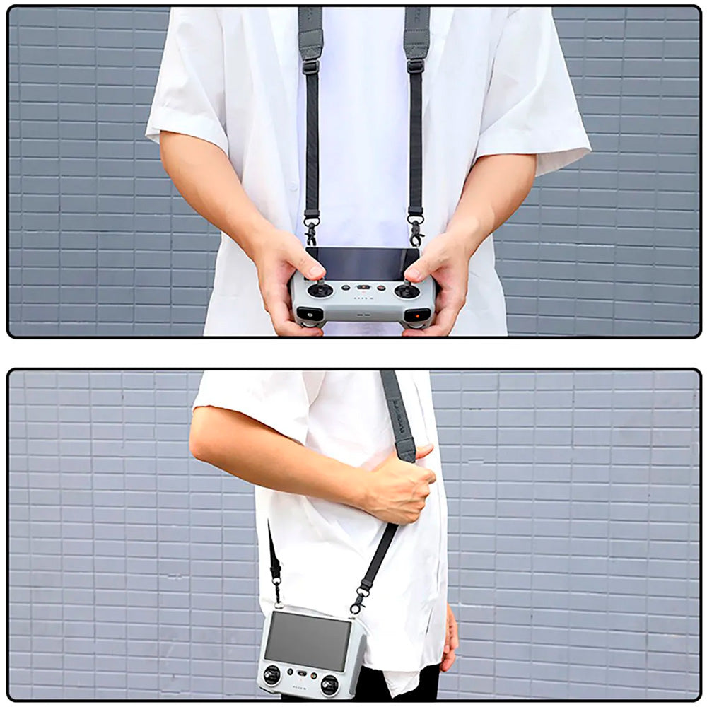 Alça De Pescoço Sunnylife, Para Controle de Drone DJI RC, RC Pro, Smart Controller, Cinza