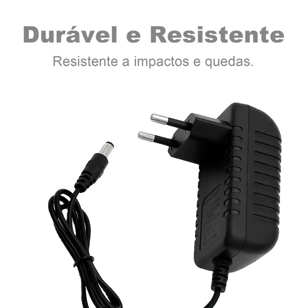 Fonte De Alimentação Bivolt 12v 2a Plugue P4 5.5mm, Hmaston