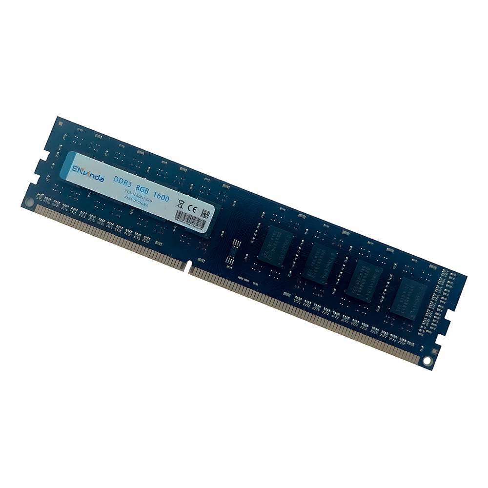 Memória RAM Desktop 8GB 1600MHz DDR3 DIMM 1.5V - Envinda