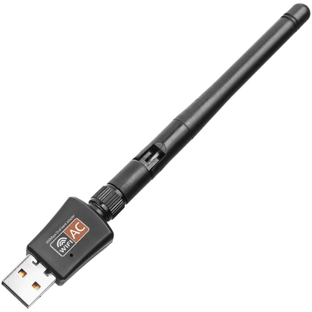 Nano Adaptador USB WiFi Ethernet Dongle WiFi Dongle 600Mbps 5Ghz