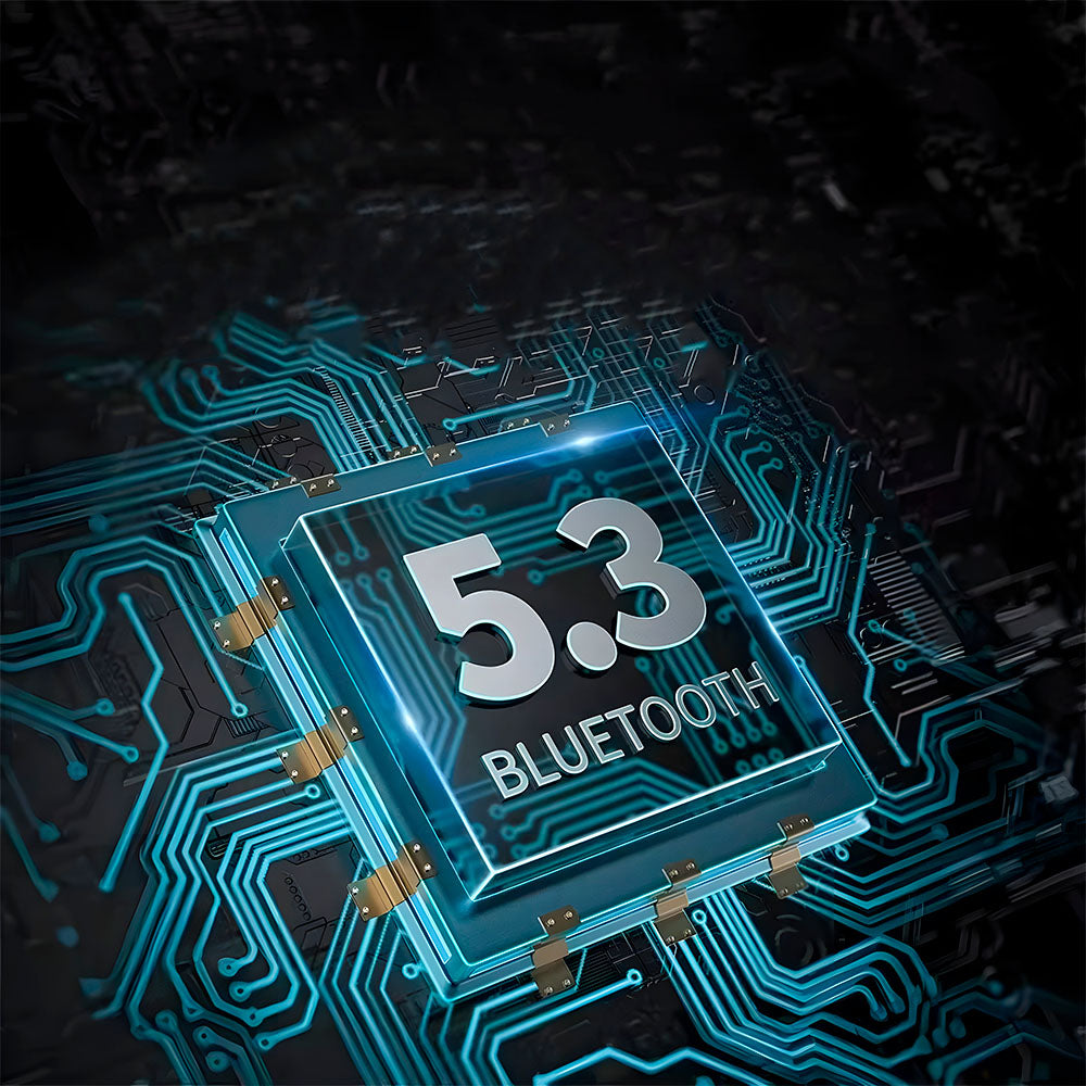 Adaptador Bluetooth 5.3 USB Dongle 3Mbps, Wireless Sem Fio, Receptor de Aúdio - Preto