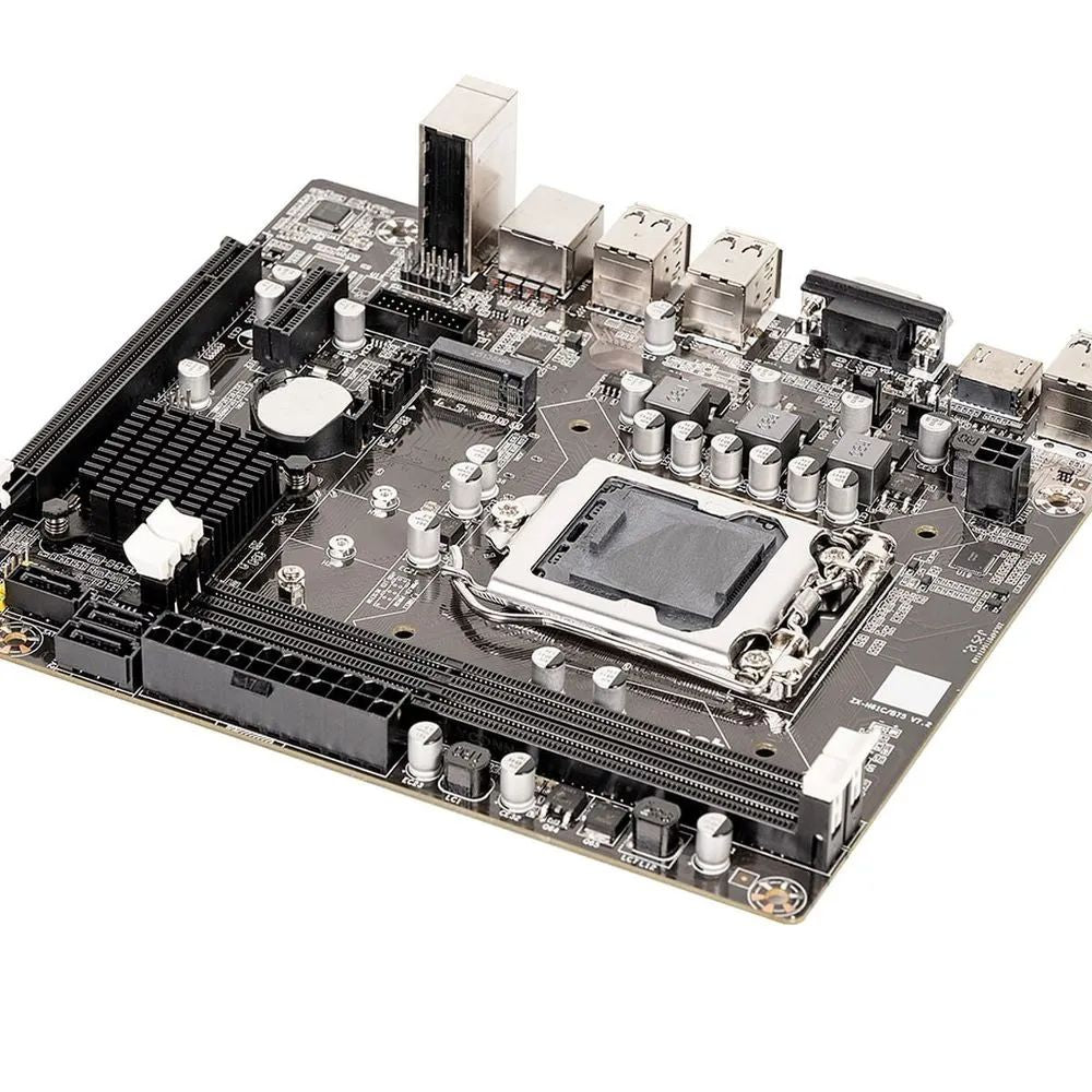 Placa-Mãe Get H61 DDR3 M2 LGA 1155, Suporte Intel 2°/3° Geração, SATA M.2 HDMI VGA USB 3.0 Micro ATX, Rede Gigabit