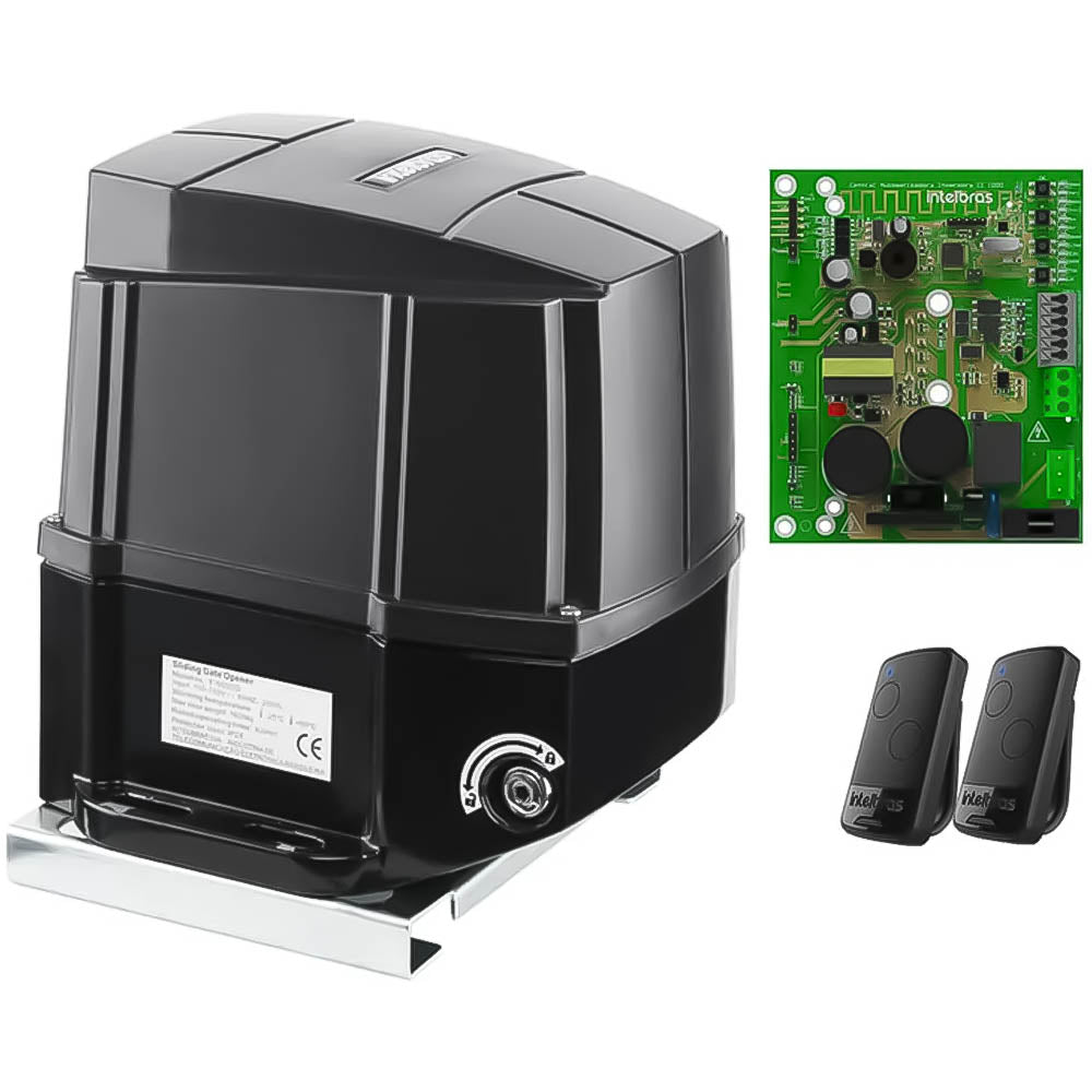 Motor Deslizante Automatizador de Portão Intelbras DI 1600 Industrial 1600Kg 1/2 Hp 220V