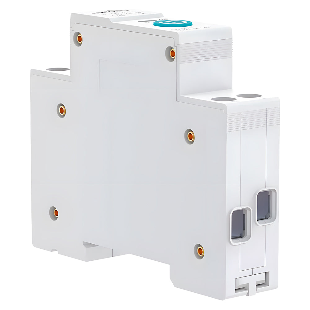 Disjuntor Inteligente Wi-Fi 25A, Compatível Com Google Assistant e Alexa, Tongou, S/ Medição, Branco