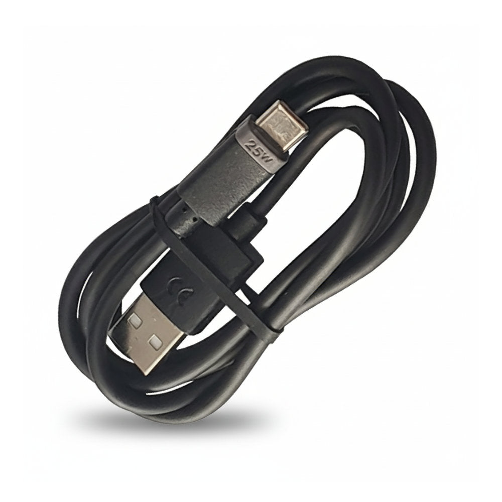 Cabo USB Para Tipo-C, Carregamento Rápido, 25W, 1 Metro de Comprimento, CB22-3E, E'SPADA