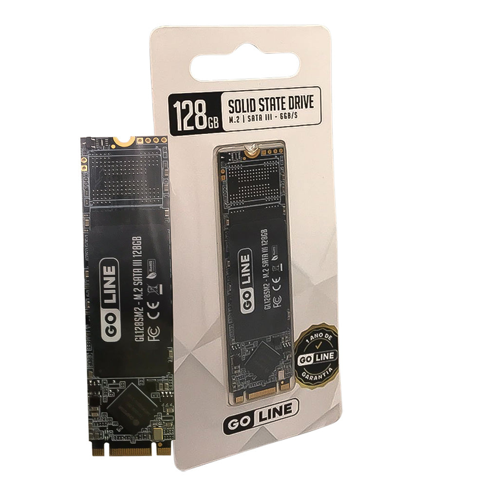SSD M.2 Goline 128GB / 2280 / SATA 3.0 6 Gb/s - (GL128SM2)