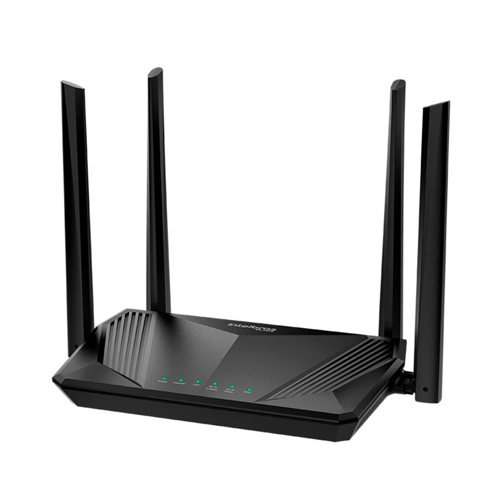 Roteador Wi-Fi 6 Dual Band Intelbras RX 1500, Tecnologia Wi-Fi 6 e OFDMA, 4 Portas Gigabit , 1200Mbps