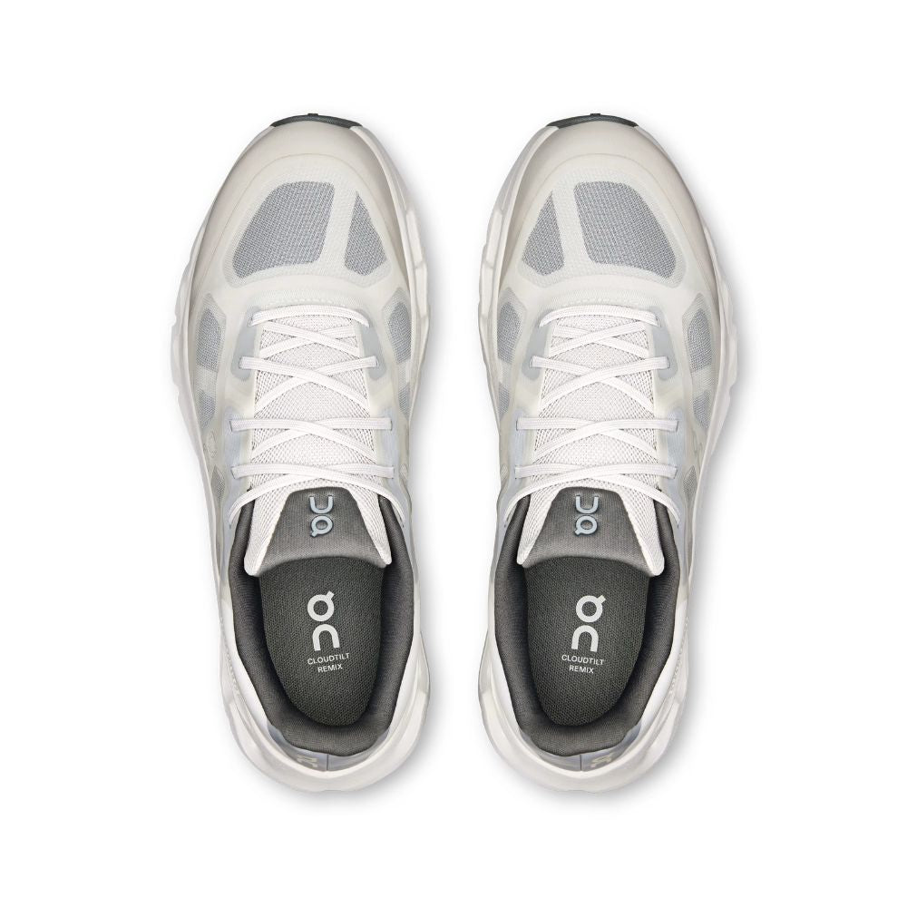 Tênis de Corrida Feminino On Running Cloudtilt Remix Tamanho 41 - Cinza Claro / Branco Marfim (Alloy / Ivory)