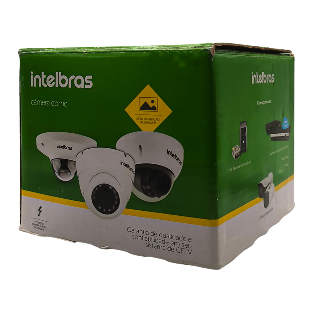 Câmera de Segurança Intelbras IP Dome, VIP S4020 G2, HD 720P, IR 20m, 2.8mm, 1MP