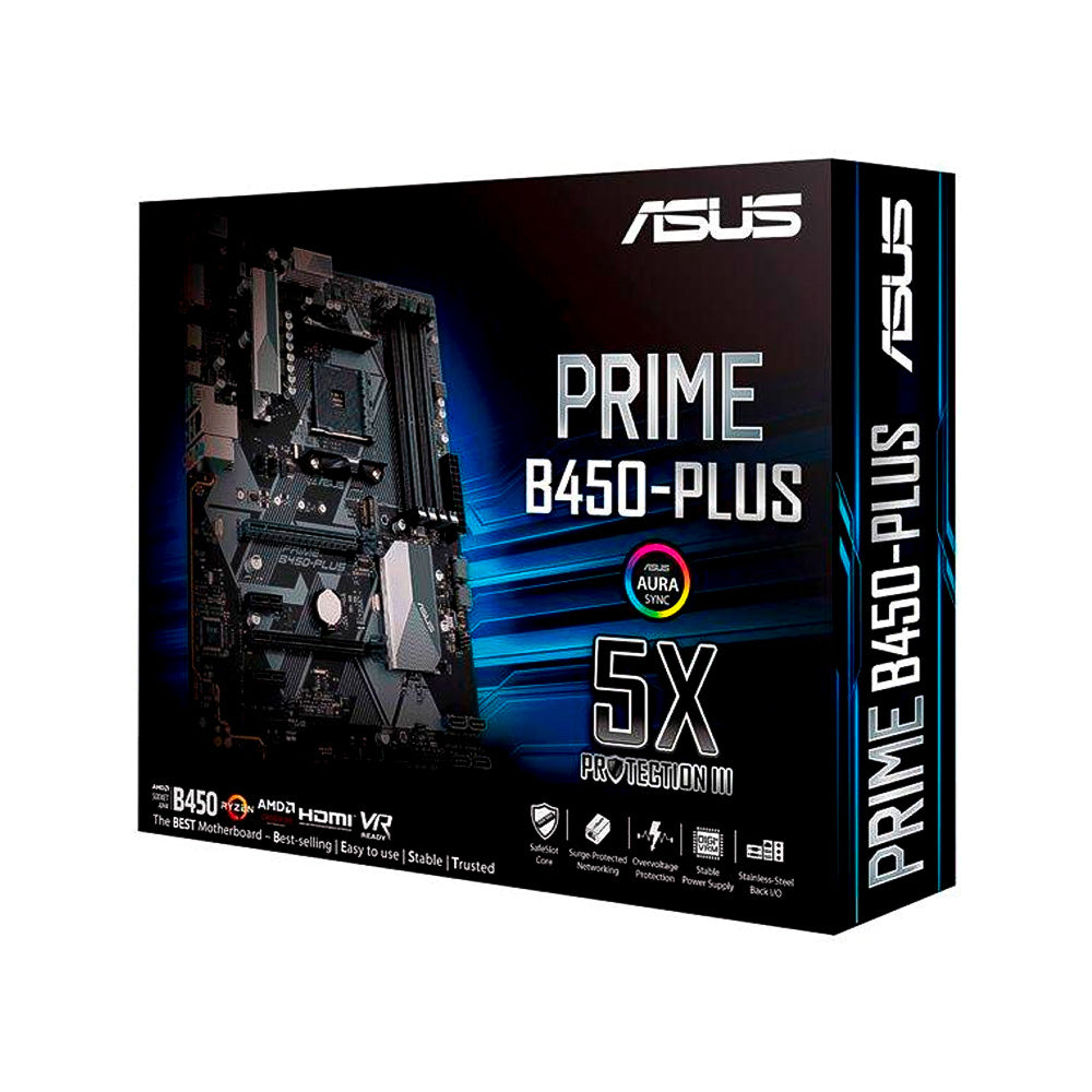 Kit Upgrade para Gamer AMD Ryzen 5 3500X+ Placa Mãe Asus Prime B450-Plus + Memoria RAM 16GB DDR4 + Cooler C3Tech 120mm