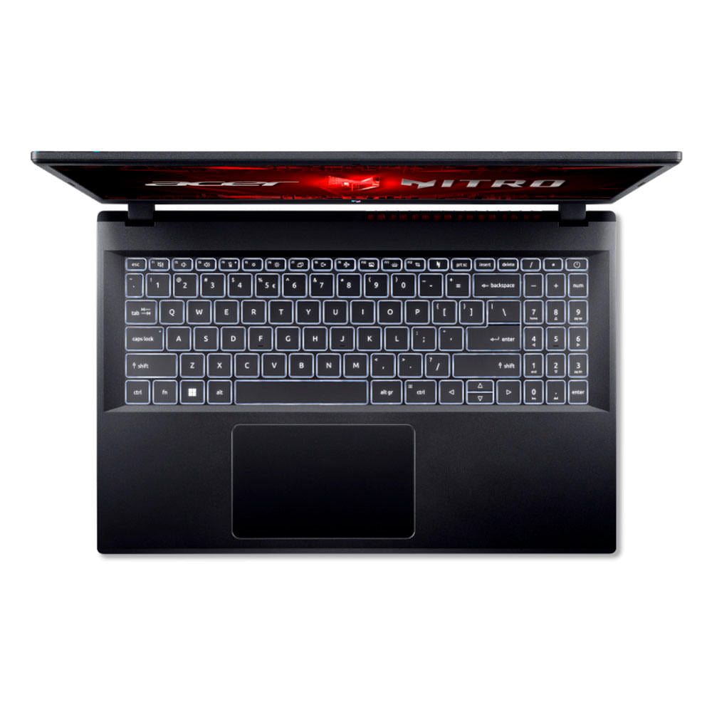 Notebook Gamer Acer Nitro V15 Core i5-13420H, 8GB RAM, RTX 3050, SSD 512GB, 15.6" FHD IPS 144Hz, Preto, ANV15-51-58AZ