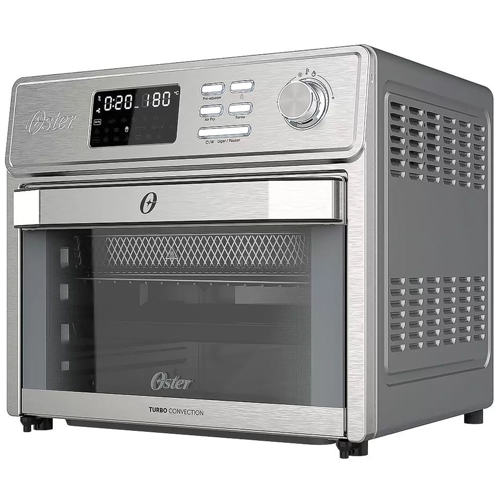 Forno e Fryer 25L Oster Multifunções 10 em 1, OFOR250-220V, Cinza