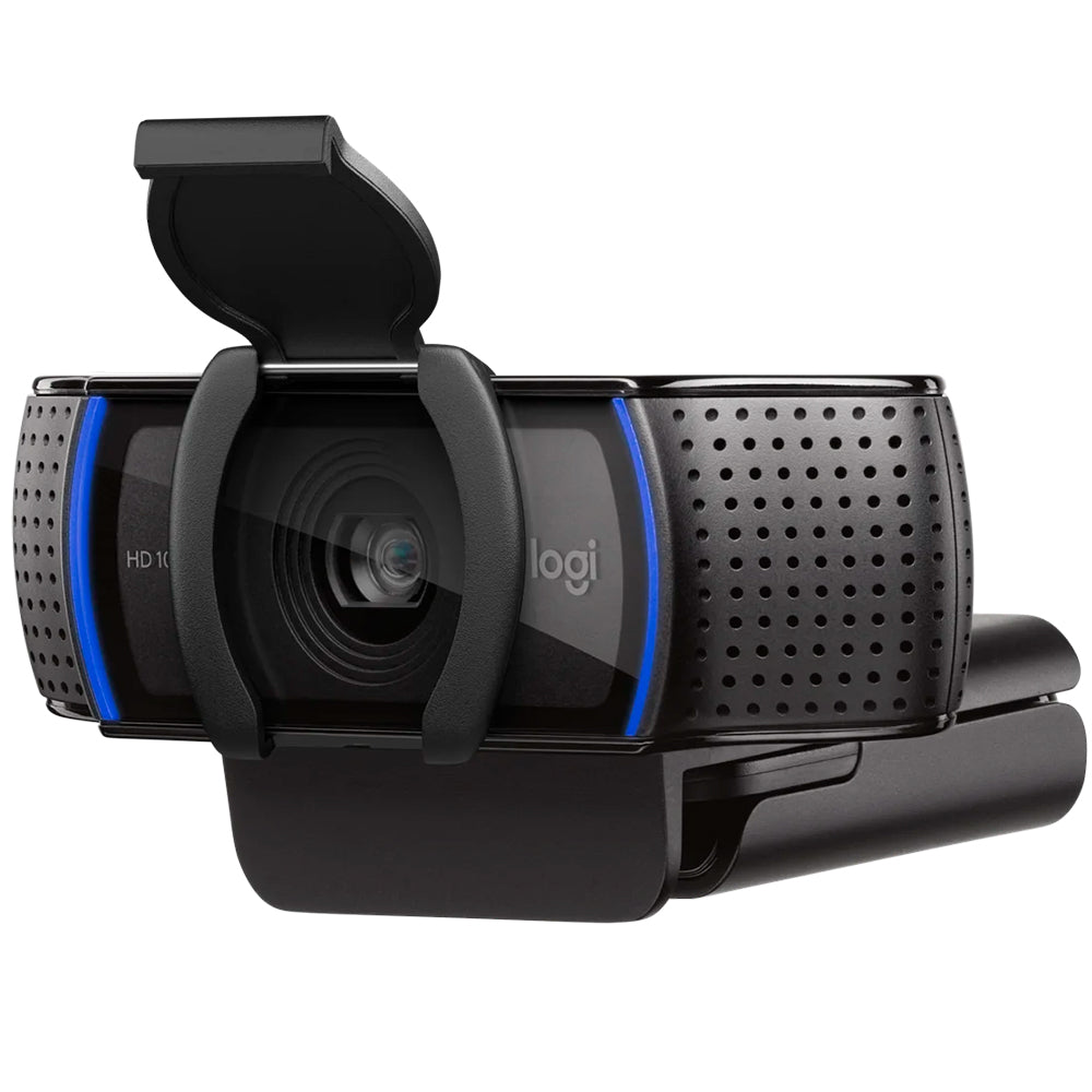Webcam Logitech C920s Pro, Full HD, Chamadas e Gravações 1080p, Áudio Estéreo, Microfones Duplos