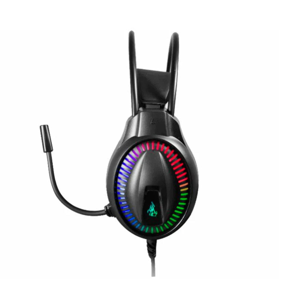 Fone Gamer Gaming Master AR89, Drivers 55mm, Microfone Integrado, 20Hz–20kHz, USB, 32Ω, Headset para PC