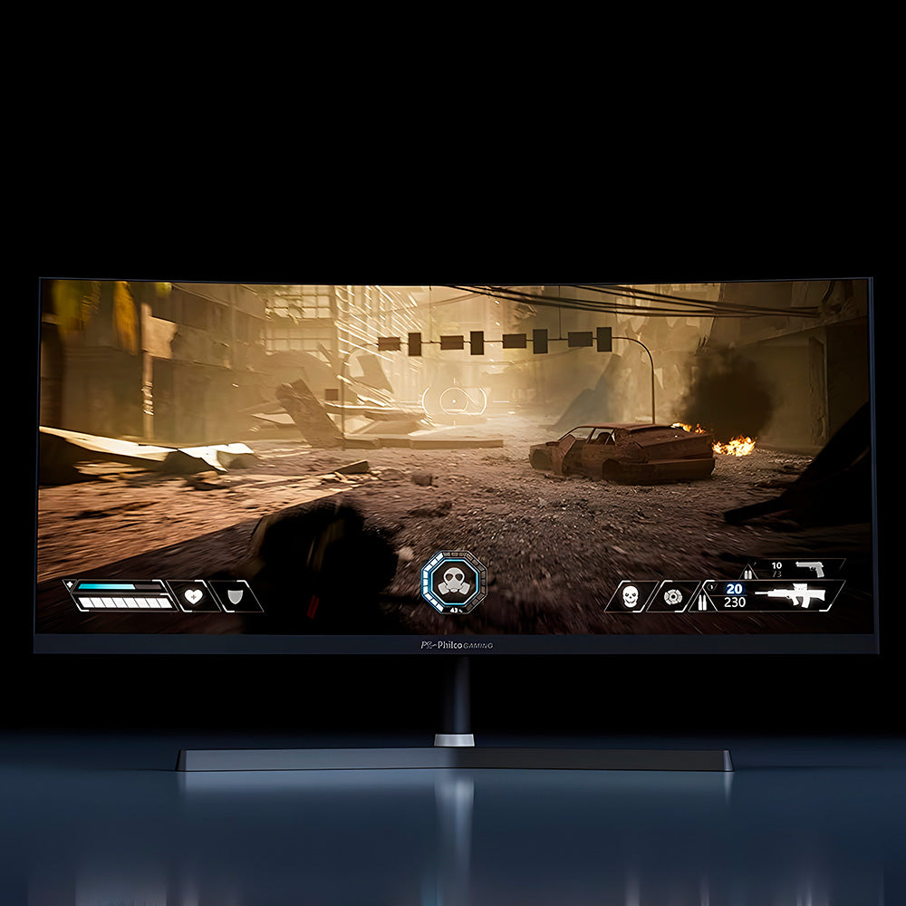 Monitor Gamer Philco 30 Pol., PMG30C900WFG, Curvo, HDR10 Wide 200Hz - Bivolt