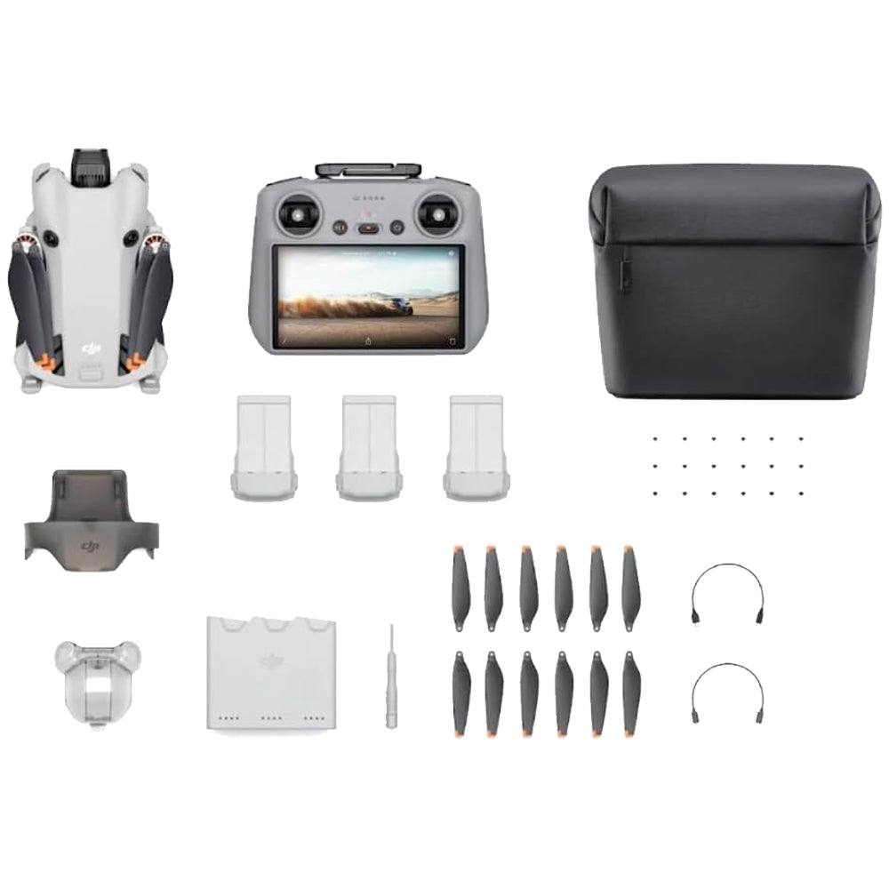 Drone DJI Mini 4 Pro + Controle com Tela + Fly More Kit Plus (Versão Nacional)