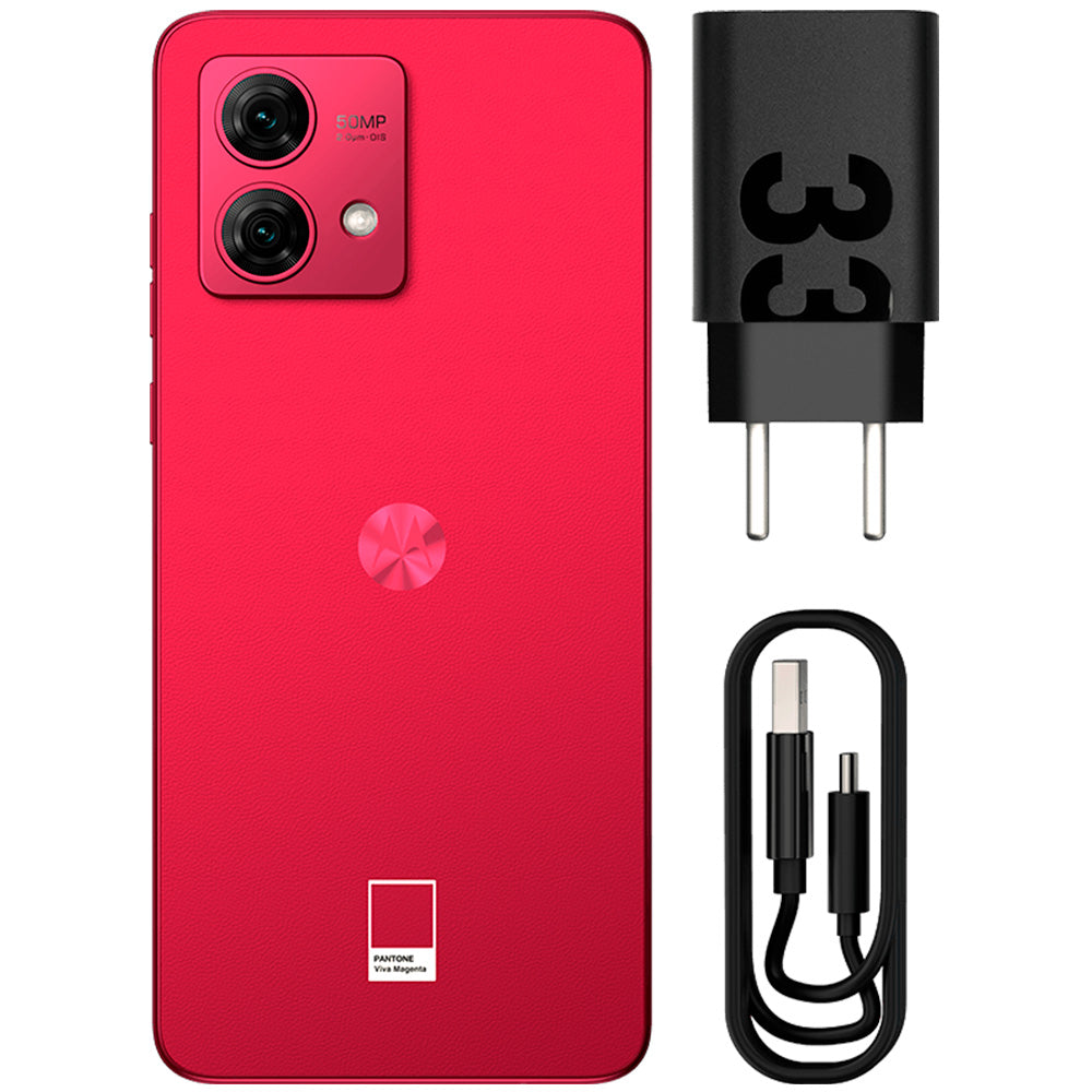Smartphone Motorola Moto G84 XT2347-1, 5G, 256GB, 8GB RAM, Android 13, Viva Magenta