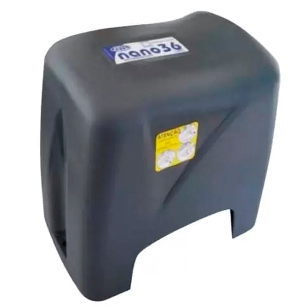 Tampa Carenagem Para Motor de Portão Rossi DZ Nano Com Etiqueta