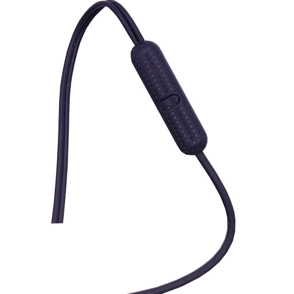 Fone De Ouvido Estéreo Com Microfone H'maston Roxo- EJ-69