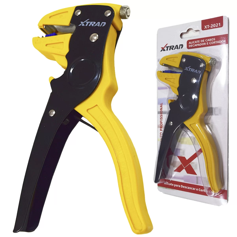 Alicate De Fio E Cabo Decapador E Cortador Xtrad Xt-2021