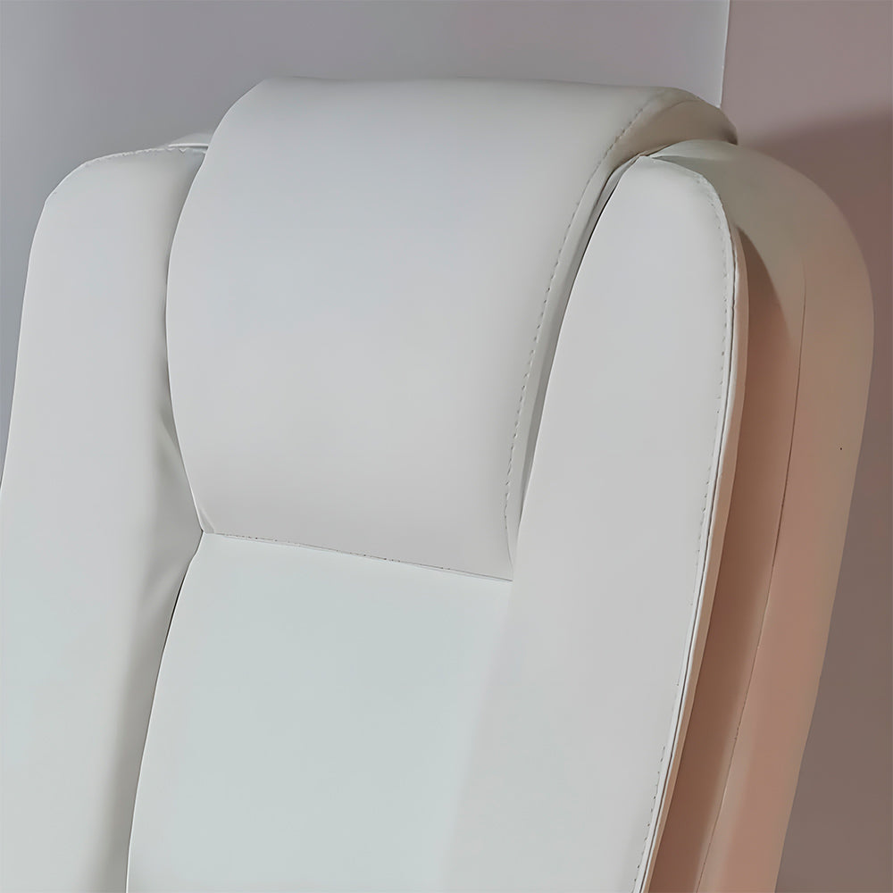 Cadeira Escritório Presidente Euro Branca Relax, 100% Nacional - ErgoDecor