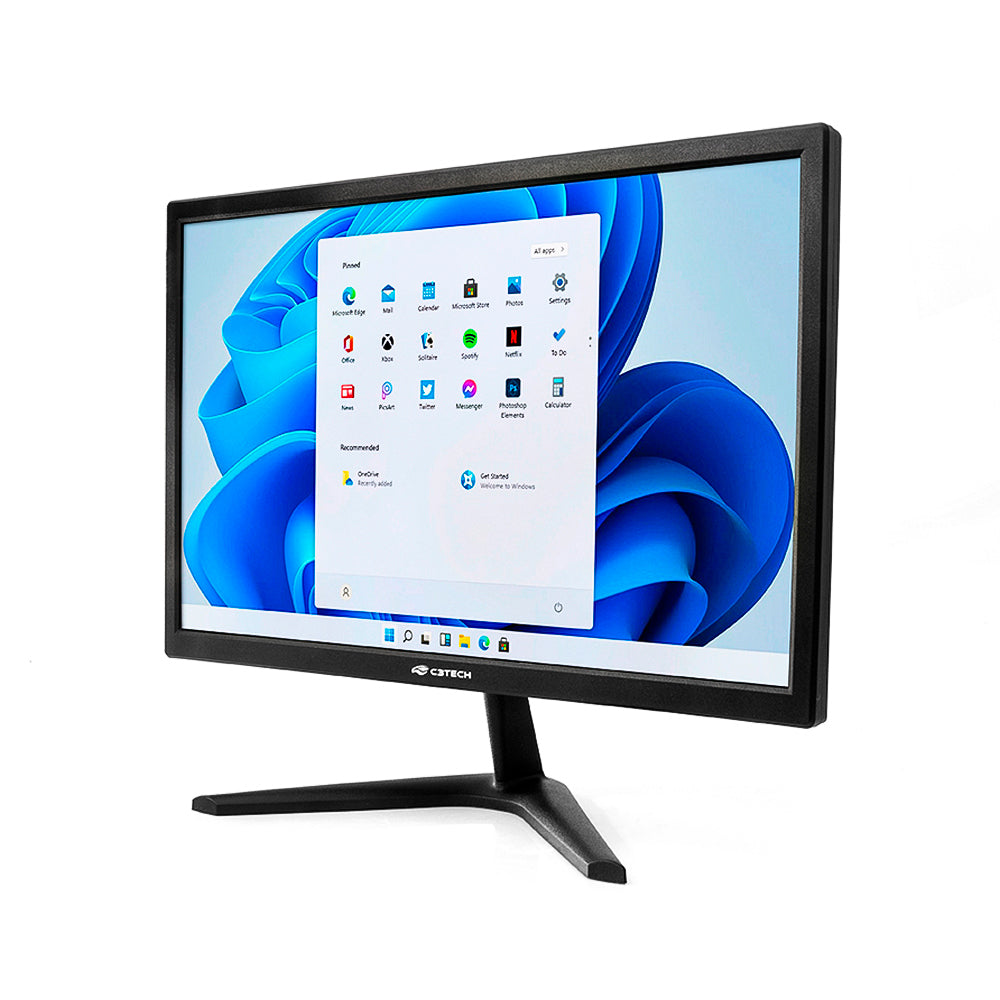 Monitor LED 19 Polegadas 5ms MR-19, Resolução HD 1440x900 - C3Tech