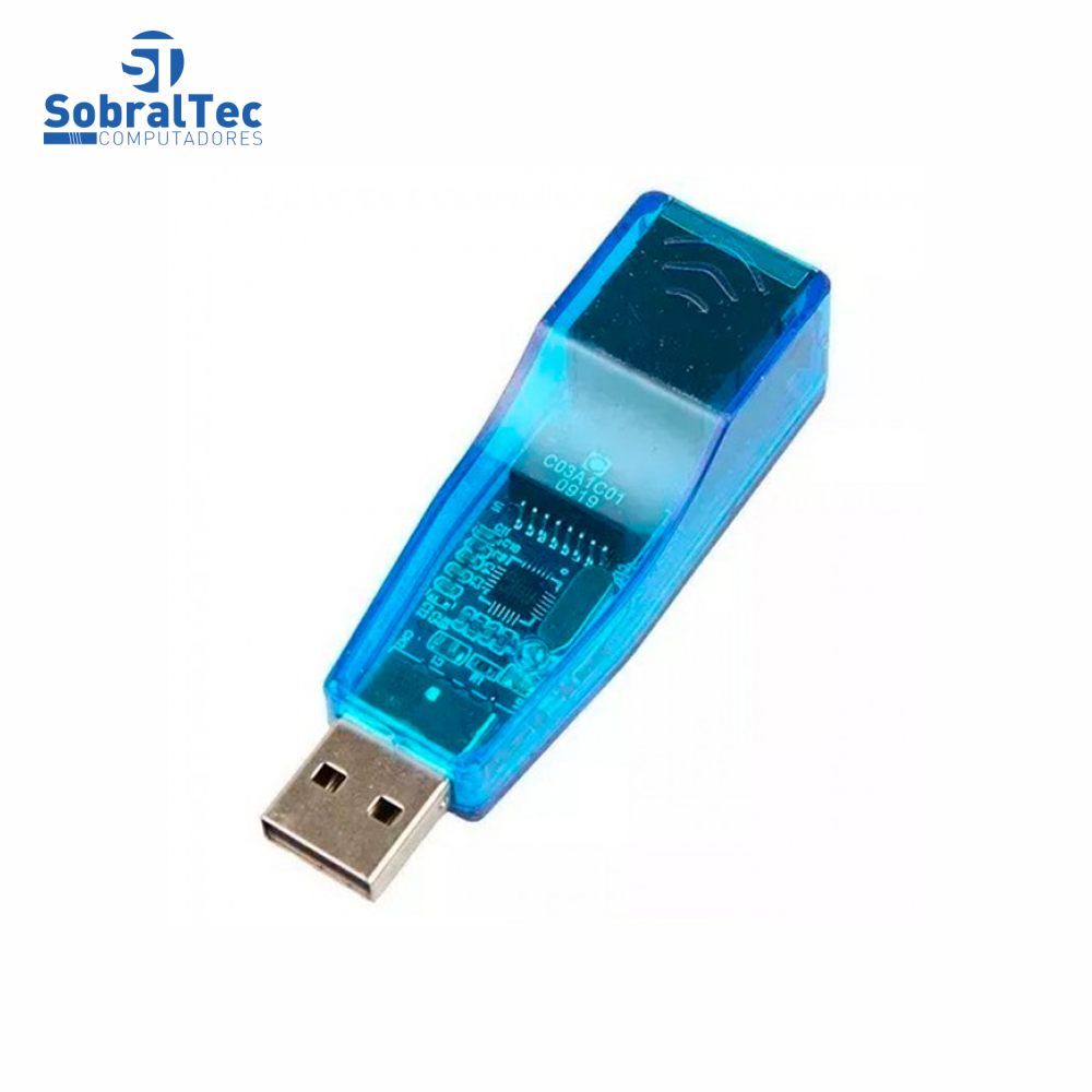 Adaptador USB 2.0 Lan Placa De Rede Externa RJ45 Xtrad XT-2072