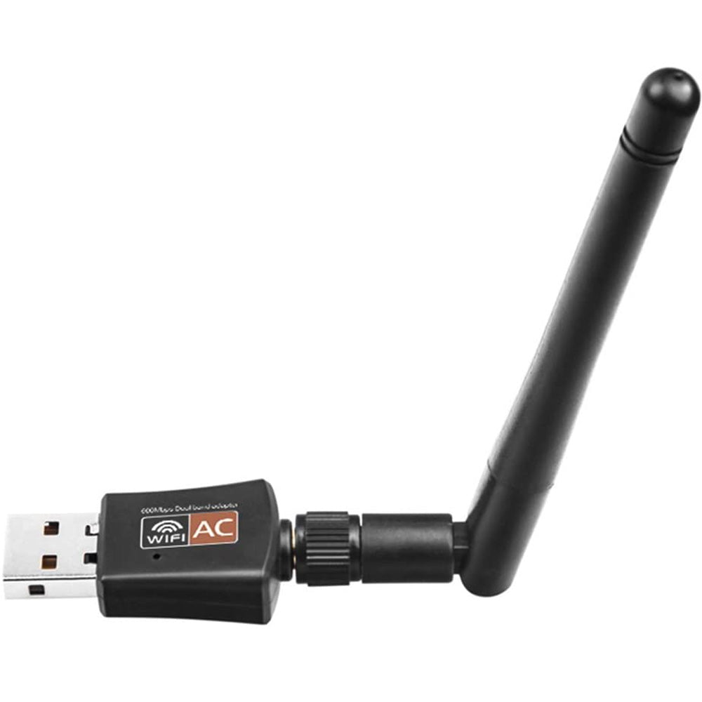 Nano Adaptador USB WiFi Ethernet Dongle WiFi Dongle 600Mbps 5Ghz