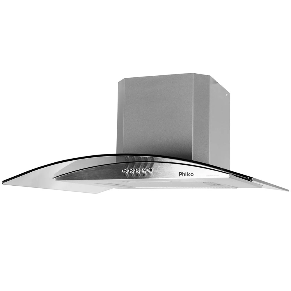 Coifa e Depurador De Parede 60cm Philco PC060G Glass - 220v