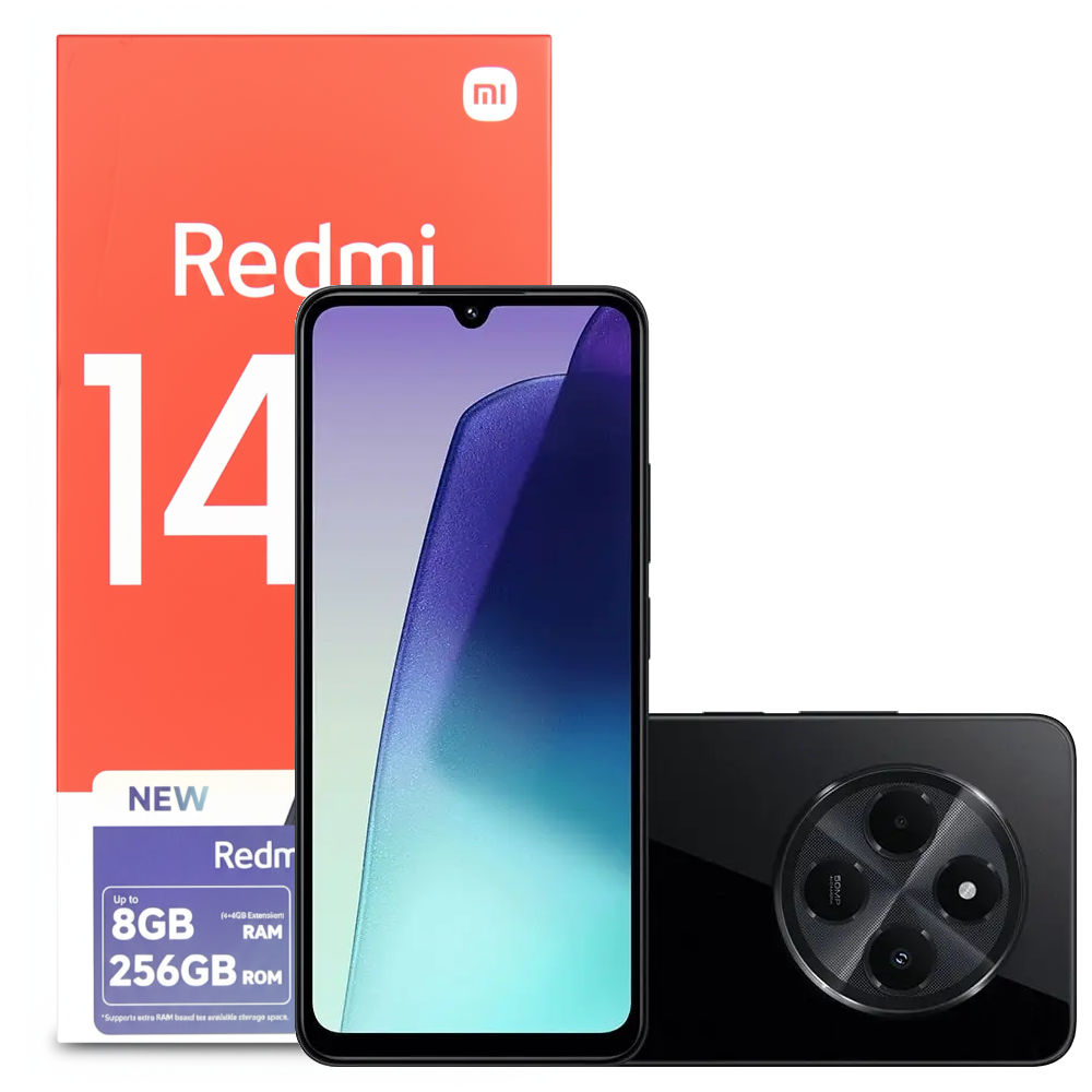 Smartphone Xiaomi Redmi 14C 4GB+4GB RAM 256GB ROM, Helio G81-Ultra, 6.88