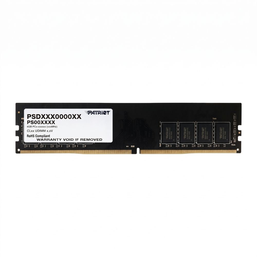 Memória Ram Desktop 16GB 3200Mhz DDR4 Patriot Signature, 1.2V  (Preto)