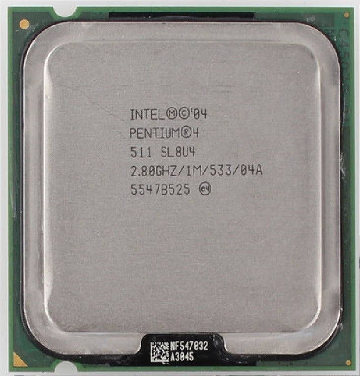 Processador Intel Pentium 511, 1M Cache, 2.80 GHz 533 MHz FSB