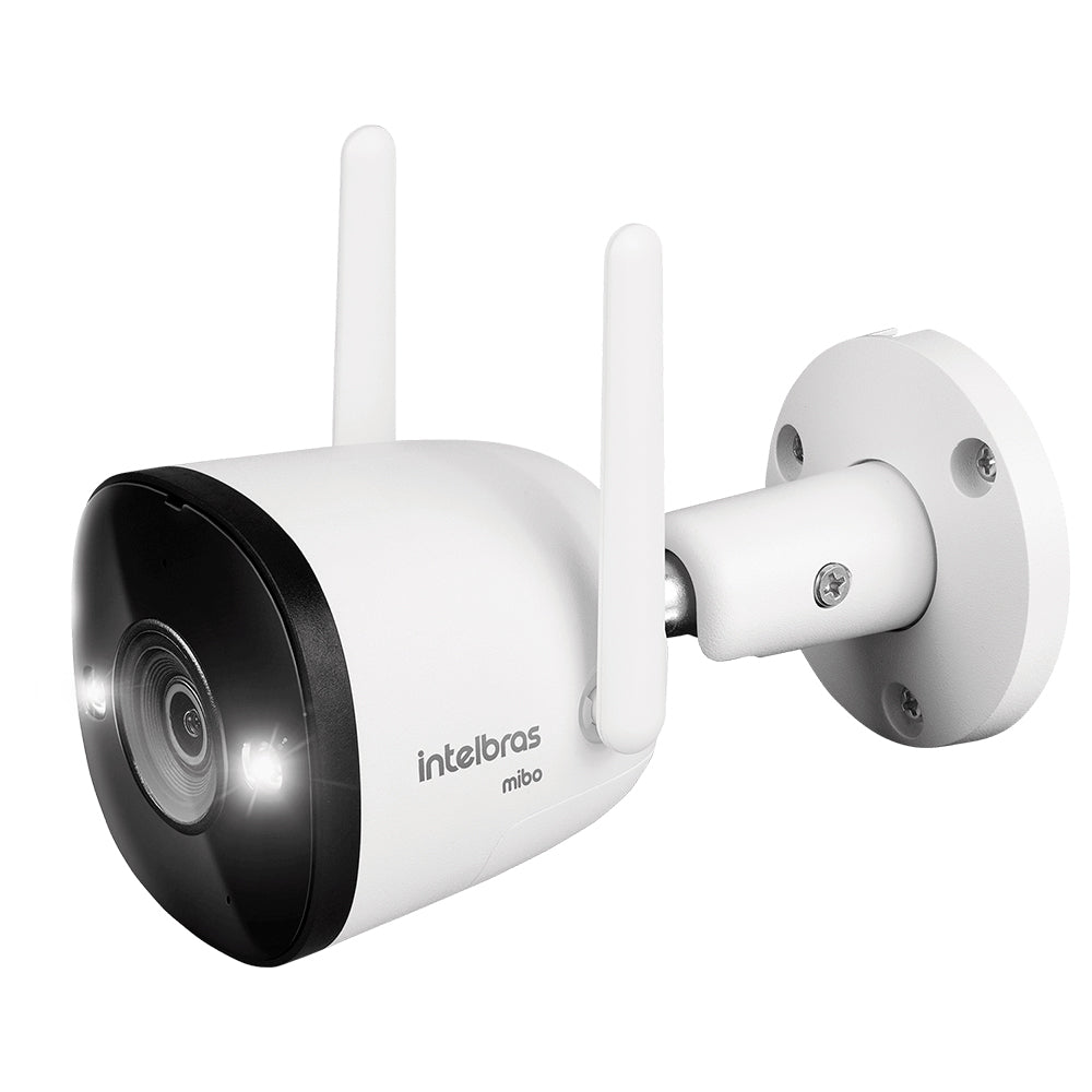 Câmera de Segurança Intelbras IP, iM5+ Full Color, Wi-Fi, Full HD, Compatível Com Alexa e Google, Branca