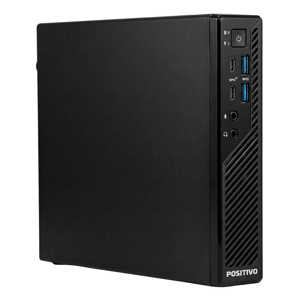 Mini Pc Intel Core I5 12400T 12ª geração,8GB RA,  Nvme 256G,  Master C6400 Positivo MiniPro  Wi-Fi  (Seminovo)