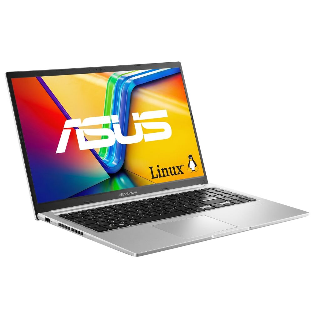 Notebook ASUS Vivobook 15 AMD Ryzen 7 5825U, 8GB Ram, 512GB SSD, Linux KeepOS, Tela de 15,6" FHD, M1502YA - NJ611,  Prat