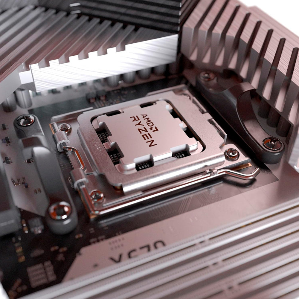 Processador AMD Ryzen 5 8400F, 4.2GHz (4.7GHz Turbo), 6-Cores 12-Threads, AM5, Com Cooler AMD Wraith Stealth, 100-100001