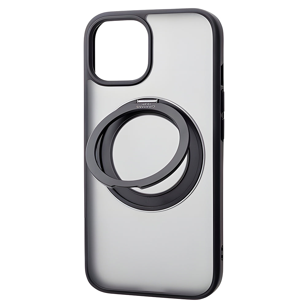 Capa Para iPhone 15 Pro Max, Suporte Para Carregamento Magnético, Preto, BGM