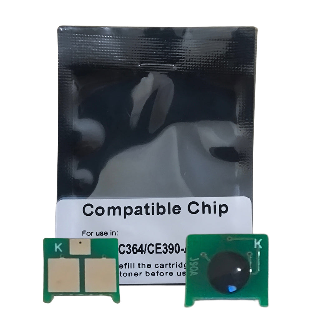 Chip de Cartucho Toner Compatível HP CC364/CE390-A, 10K