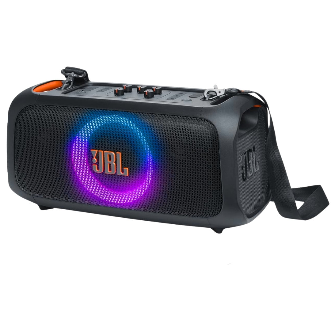 Caixa de Som Portátil Bluetooth JBL PartyBox On The Go Essential, Com Microfone Sem Fio - JBLPBOTGESBR2