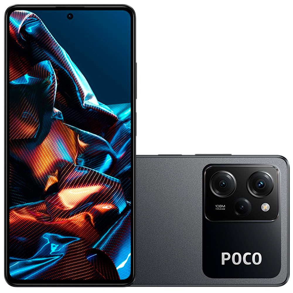 Smartphone Xiaomi POCO X5 5G 8GB RAM, 256GB ROM - Versão Global, Preto