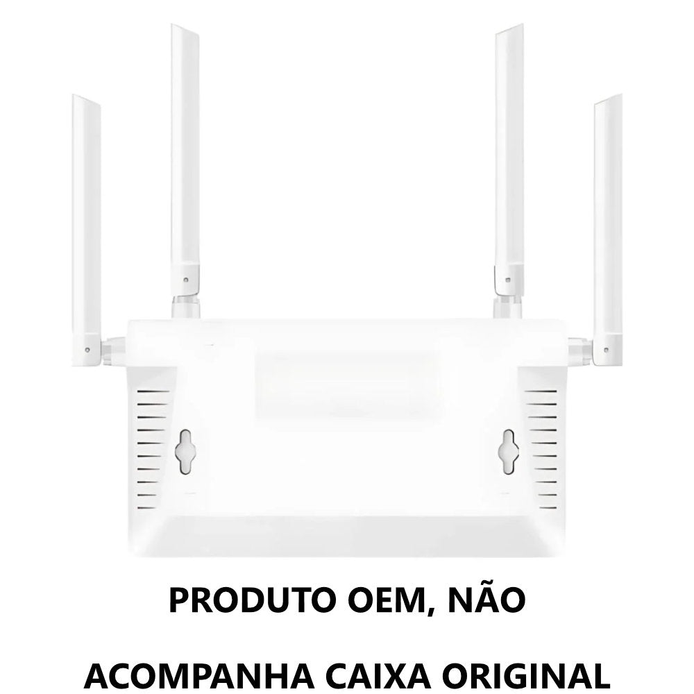 Roteador Huawei Wi-Fi 6 AX2 WS7001 Sem Fio, Dual Band 1500Mbps Gigabit , Mesh+ OEM S/Box – Branco