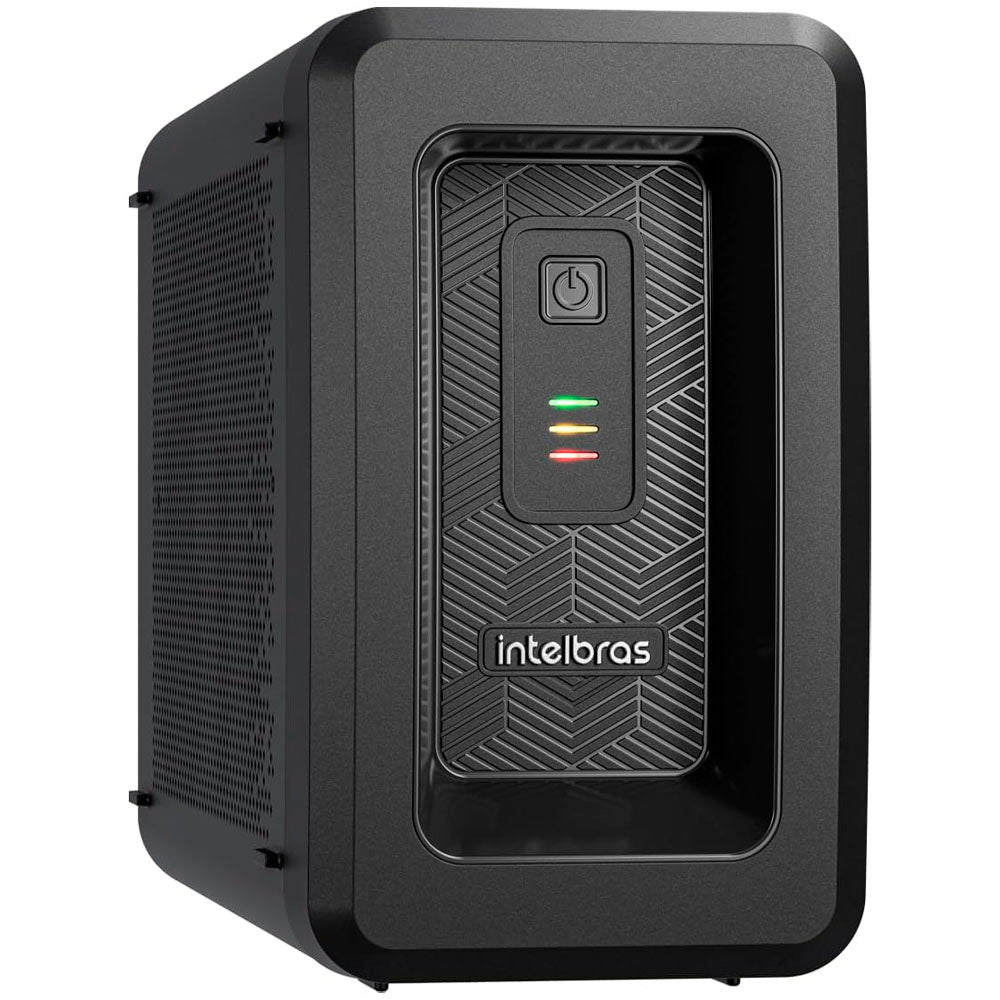 Nobreak Intelbras ATTIV 1000VA, Senoidal, Bivolt, 8 Tomadas de Saída - Preto