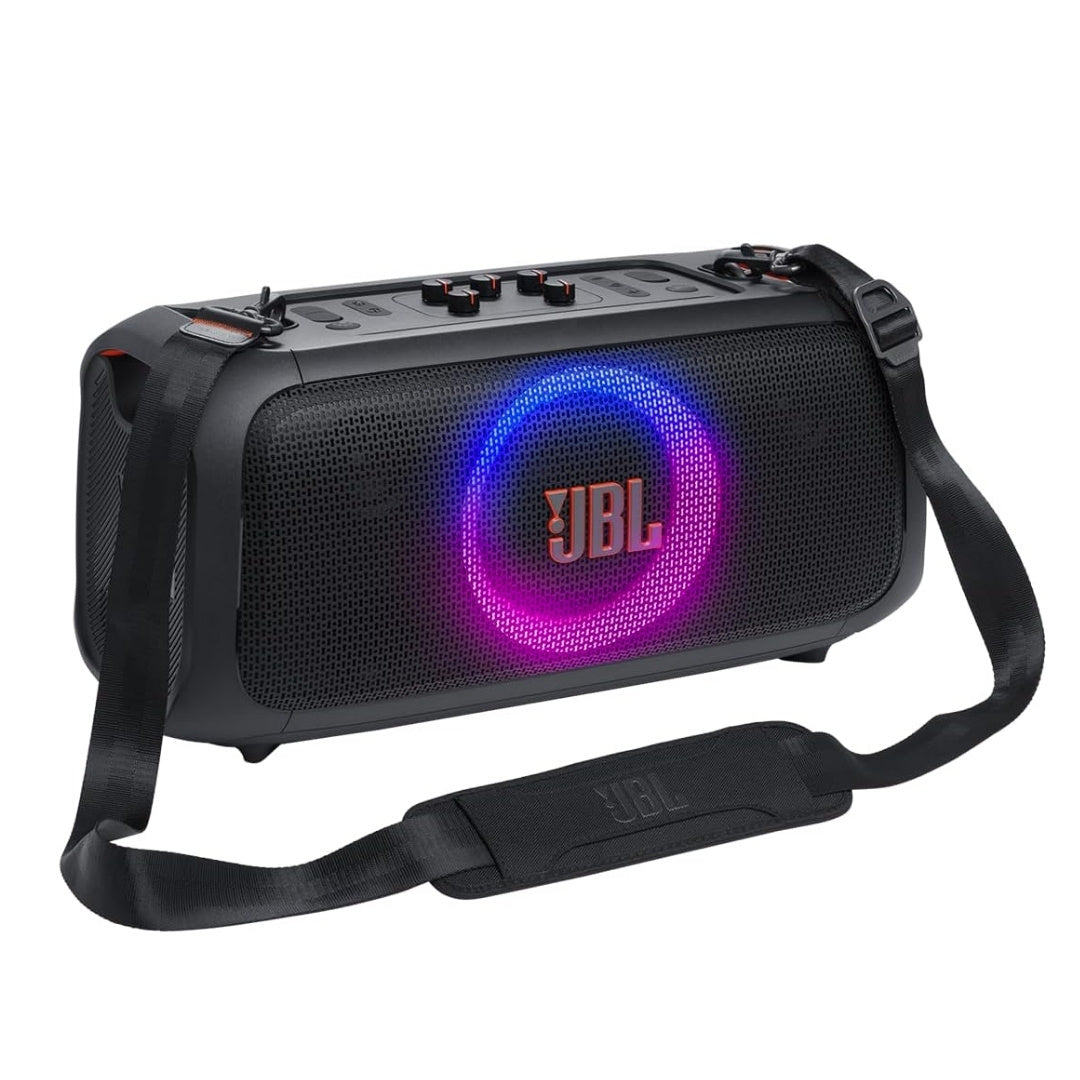 Caixa de Som Portátil Bluetooth JBL PartyBox On The Go Essential, Com Microfone Sem Fio - JBLPBOTGESBR2