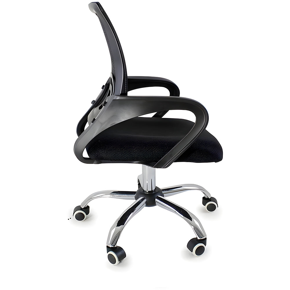 Cadeira de Escritorio Begonia, Tela Mesh, Ergonomica Giratoria